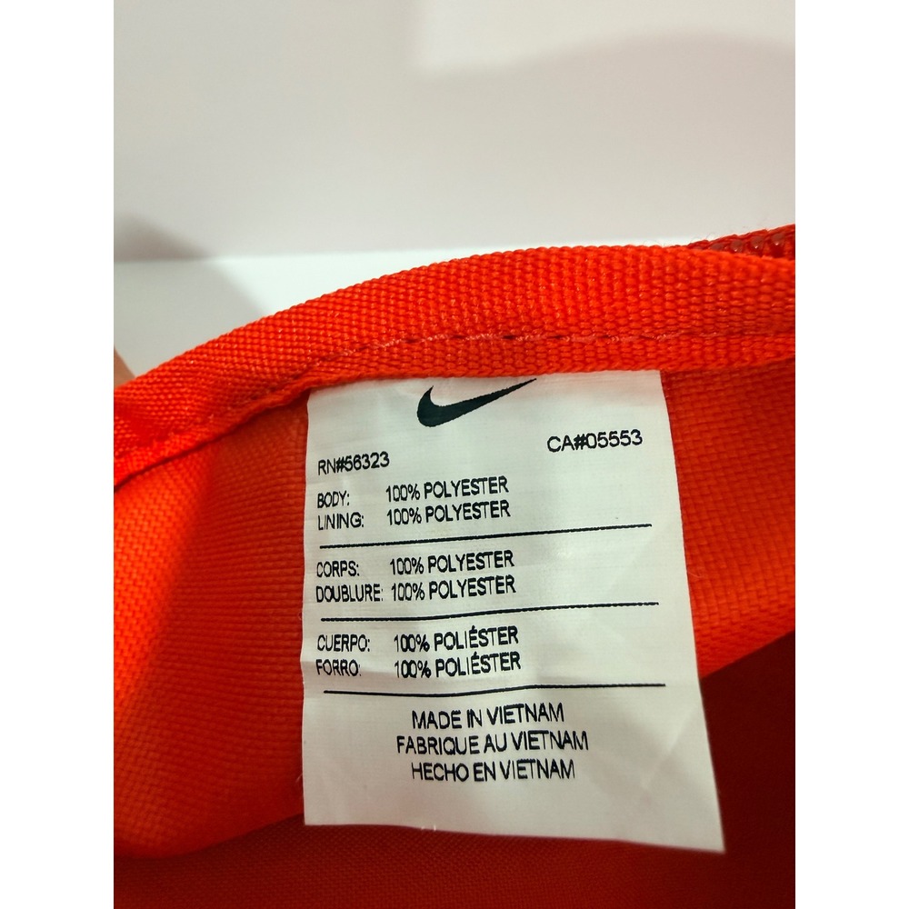 Nike Heritage Waist Pack Unisex OS Red Good Adjustable Strap Logo Fanny Bag - Picture 5 of 9